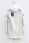 BORIS BIDJAN SABERI Mid-Length Jacket HYBRID ZIPPER3.1 ST FKU10001+FTO00002 Punk Grey PBBS5